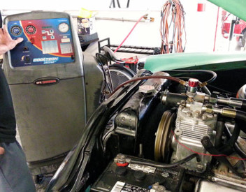 image of auto ac compressor